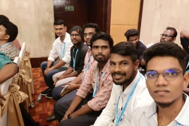 Karthik Raja Arumugam with Next event participants