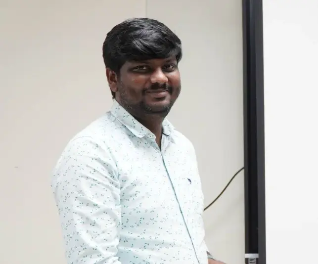 karthikeyan At office