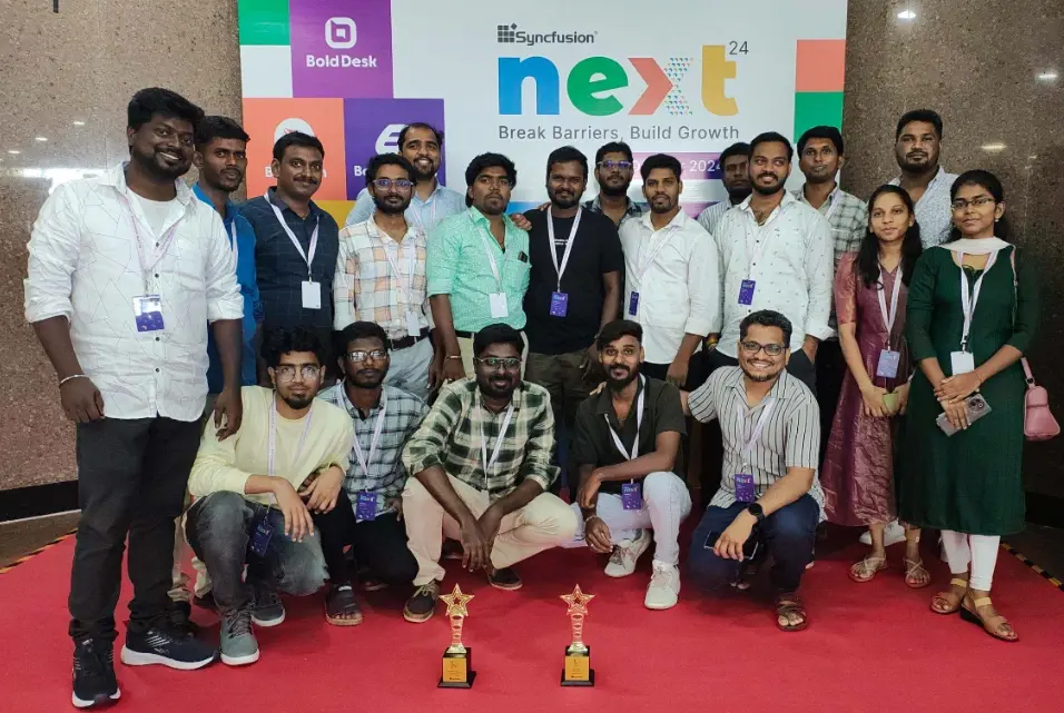 Mahendran Shanmugam Team at NEXT Event