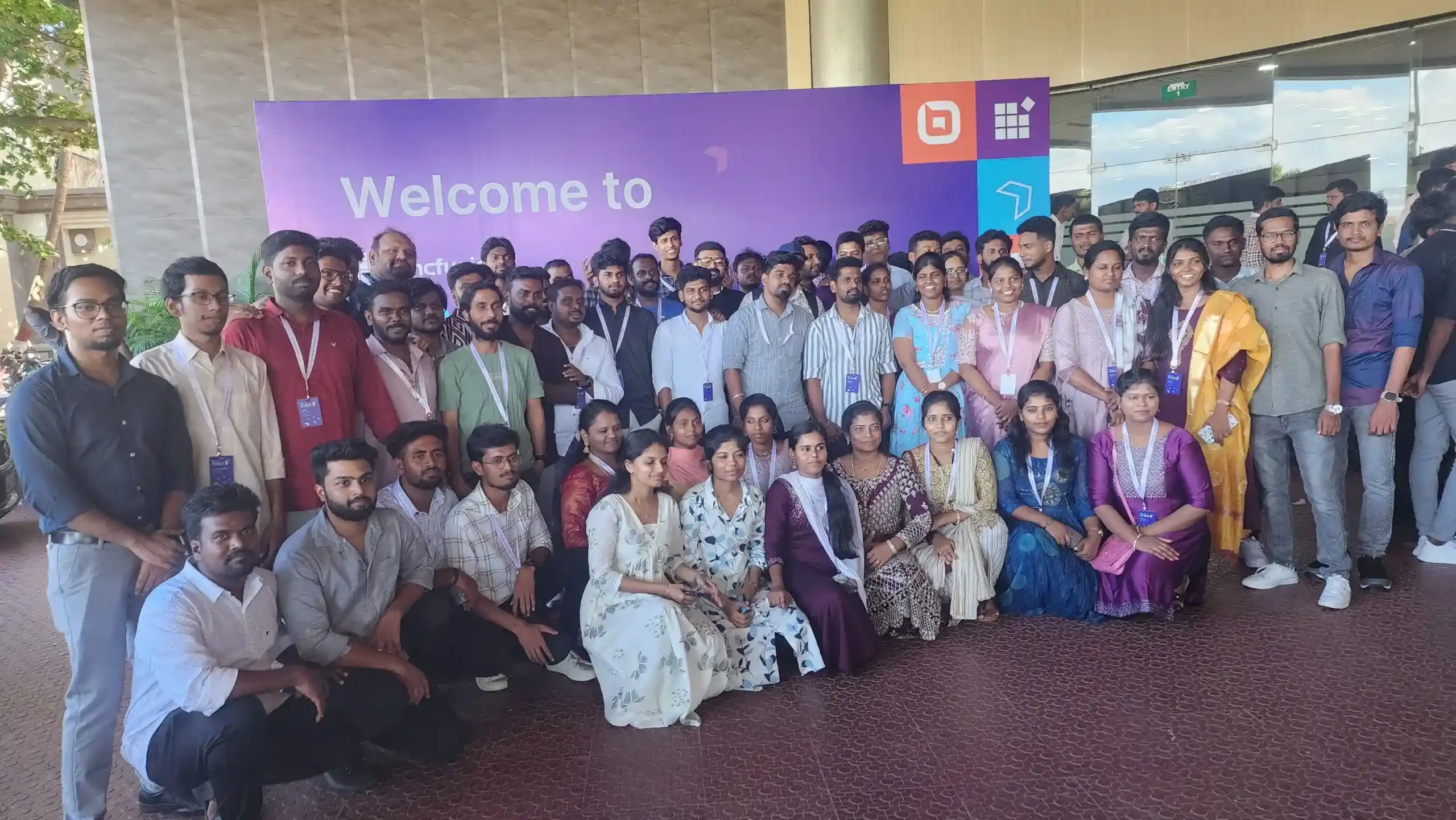Maithiliy Karthikeyan with Overall Team