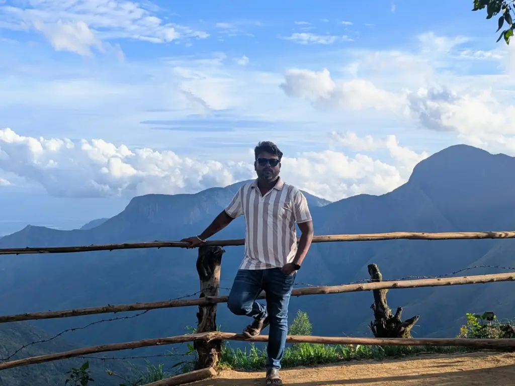 Manivannan Elangovan at Hill Station