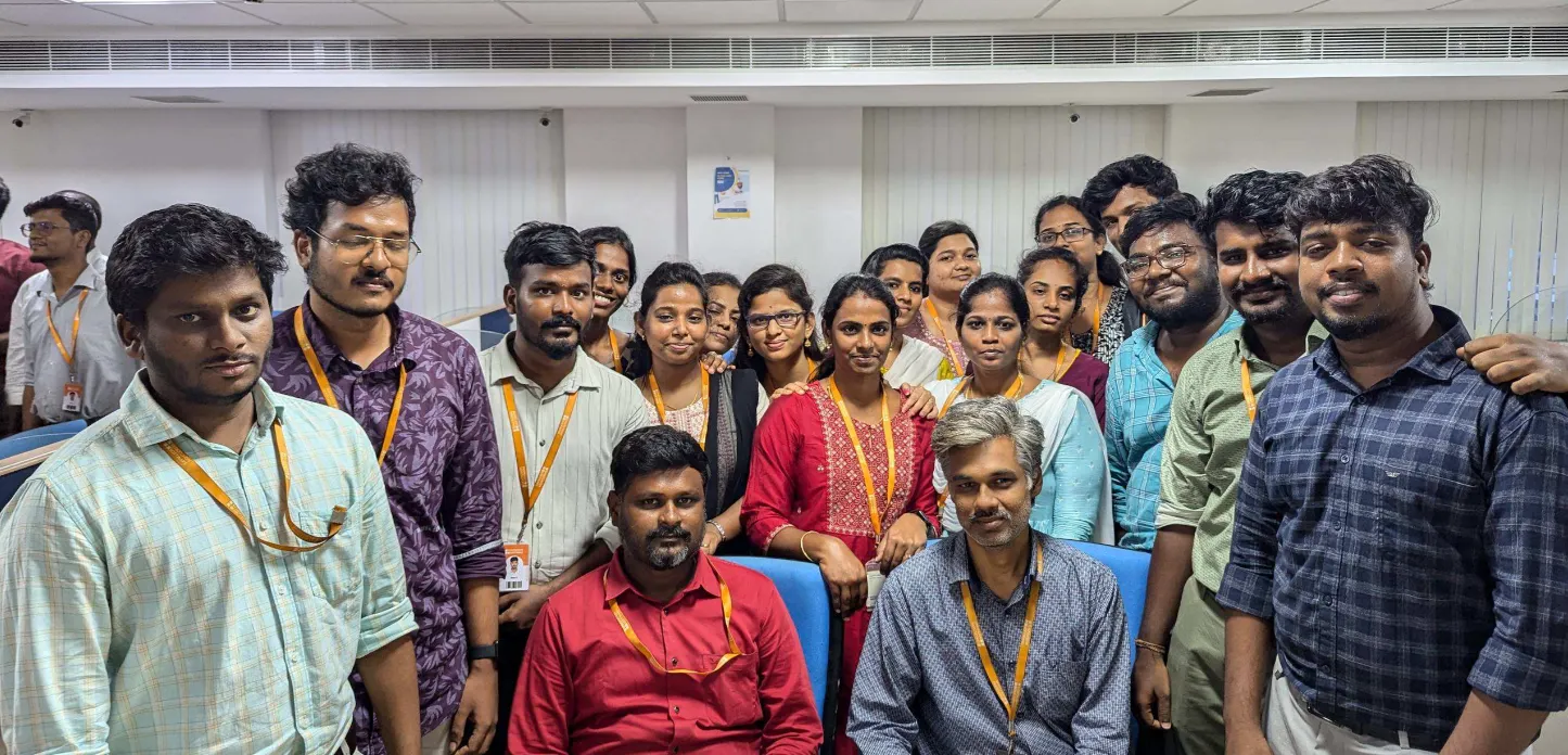 Manivannan Elangovan Team Photo