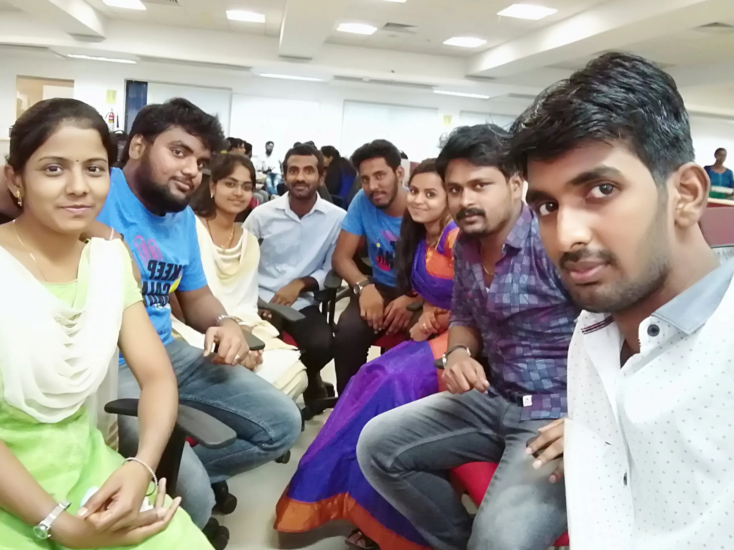 Manivannan Elangovan with Family