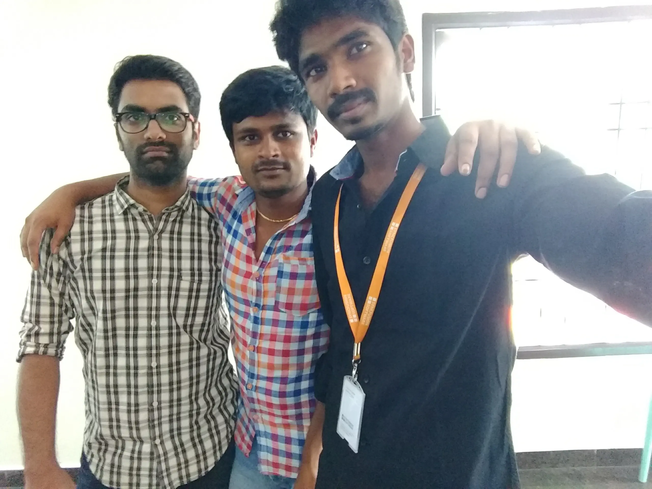 Manivannan Elangovan with Friend