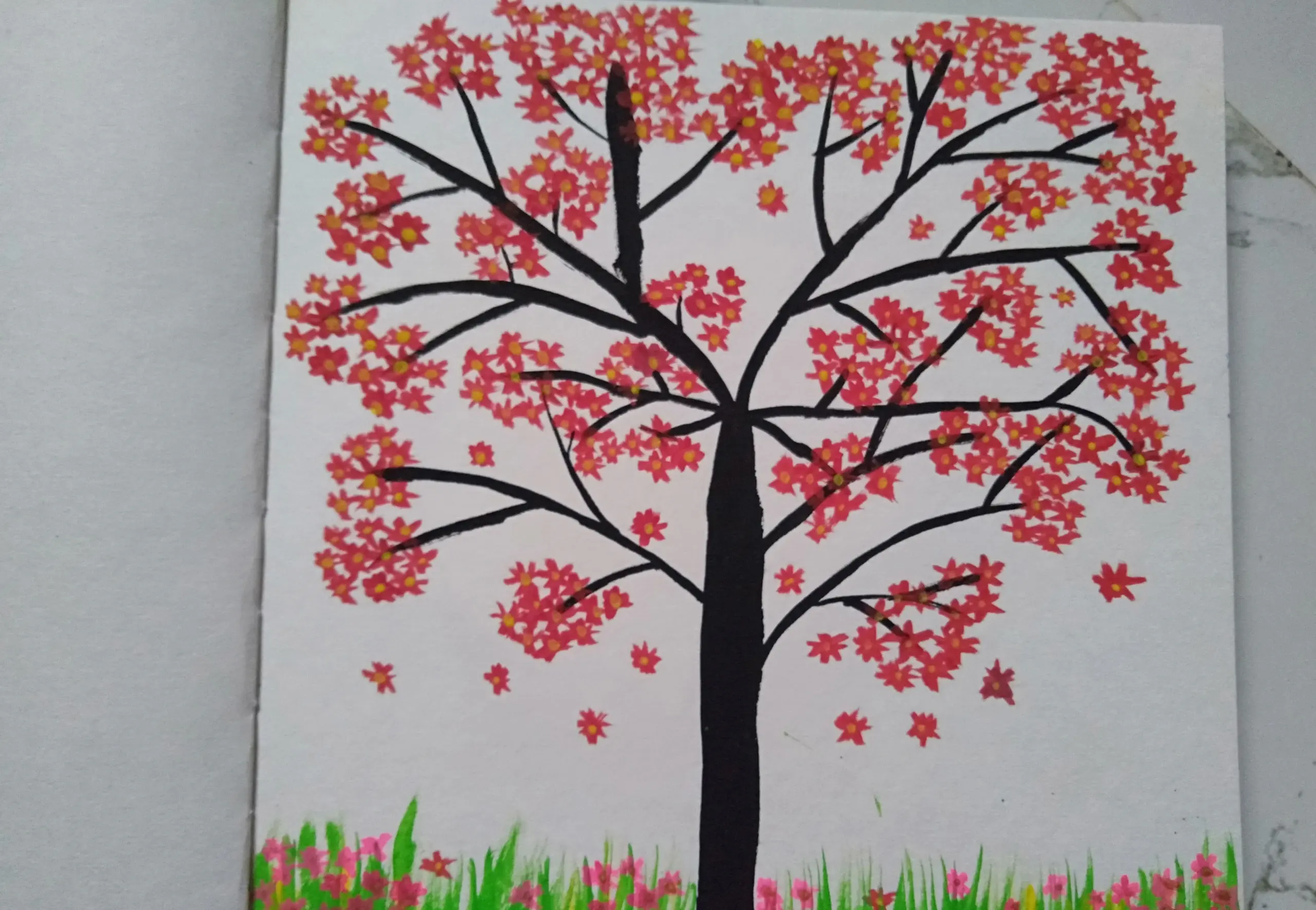 Mehala Palanisamy Handmade Tree Artwork