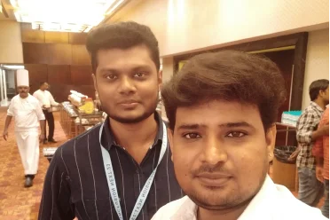 Mohammed Ismail with Yogeshwaran