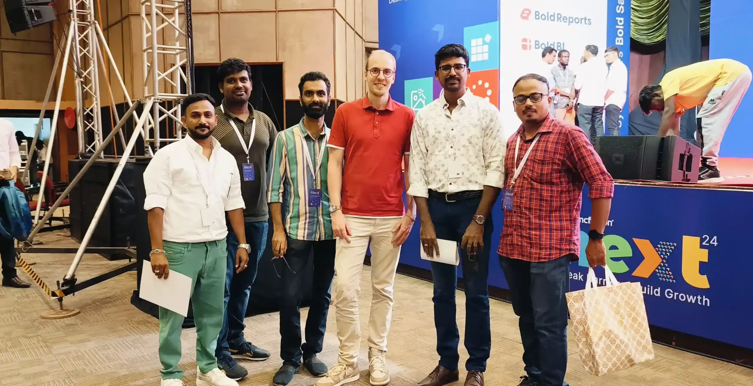 Muneesh kumar with team friends in next event
