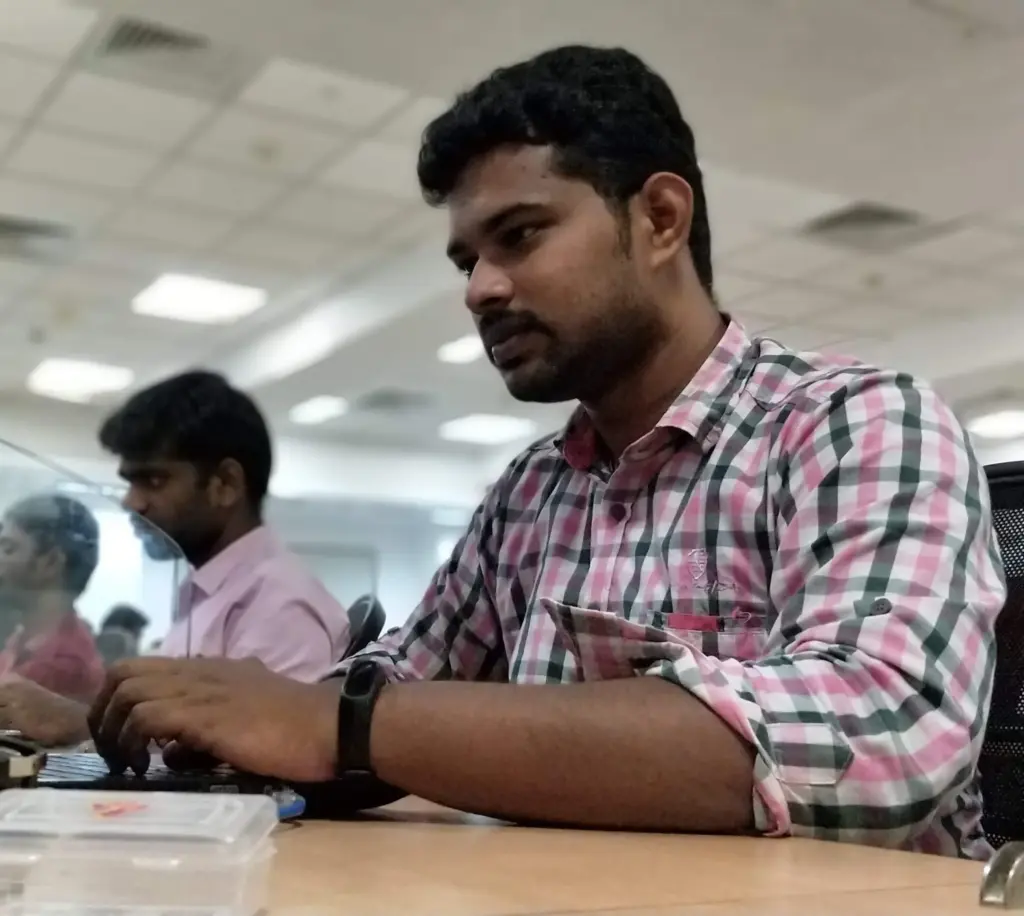 Mydeen SN At WorkStation