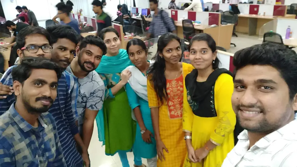 Mydeen SN With Team