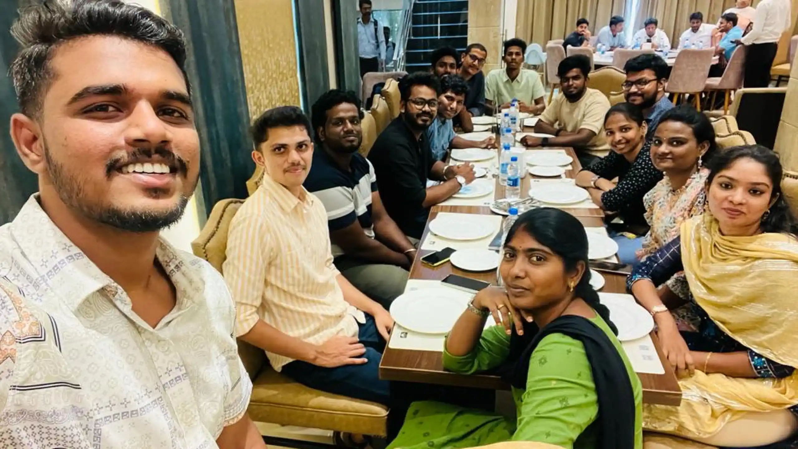 Navin Vinayagam Team Lunch Gathering