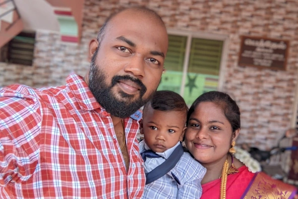 Paul Anderson Sundar Raj Family Moment
