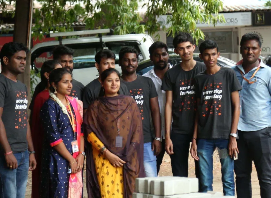 piramanayagam with sumankumar and team