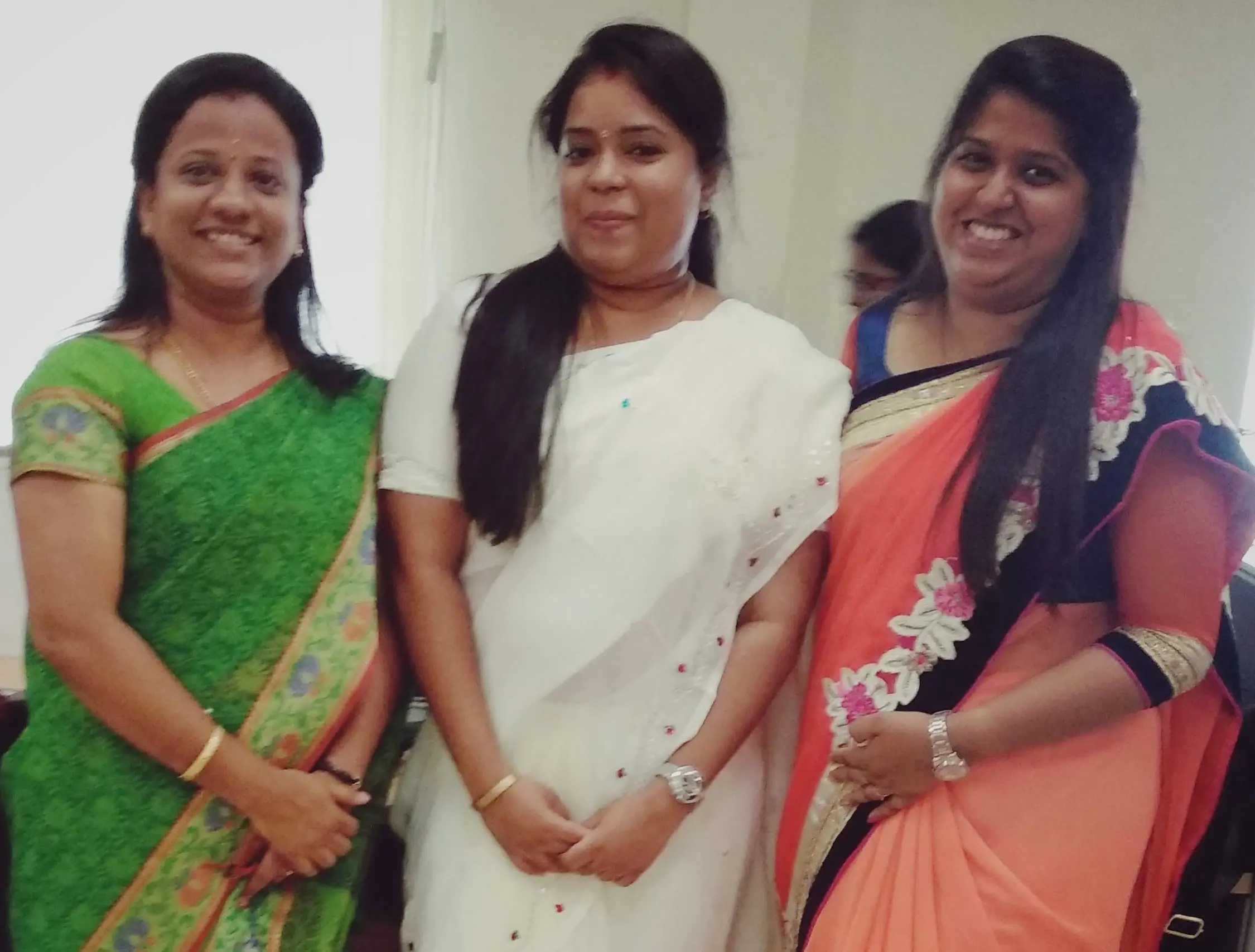 Pongeetha AJ with Colleagues