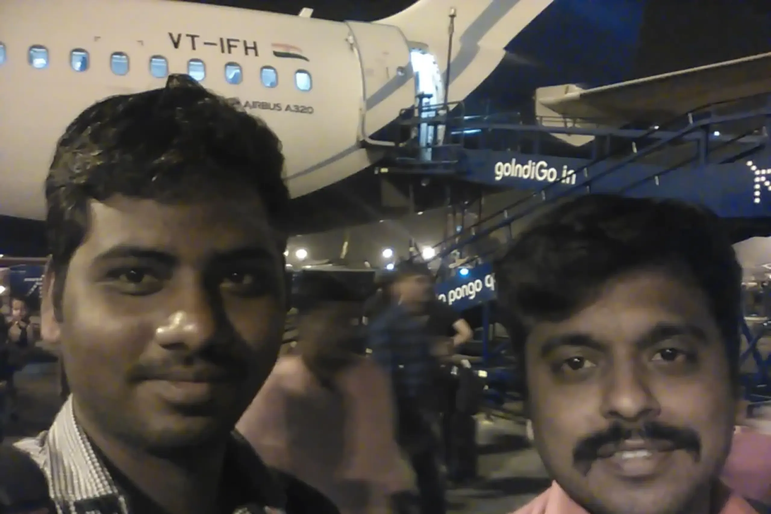 Prakash Perumal Taking a Selfie with Friends