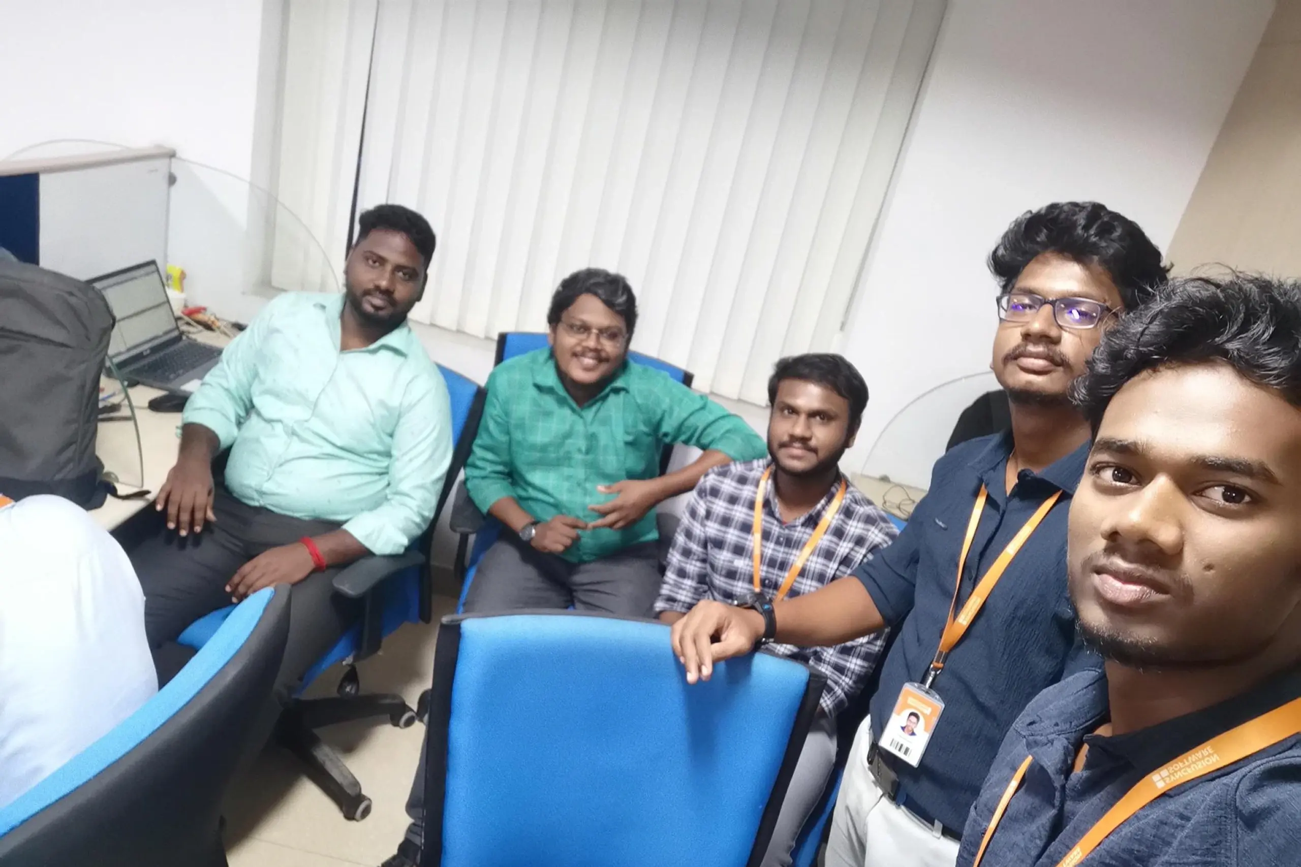 Prakash Perumal During a Team Gathering