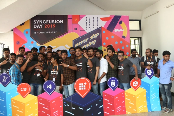 Prakash Viswanathan Team at Syncfusion Superheroes