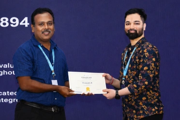Prasanth Rajendran Certificate
