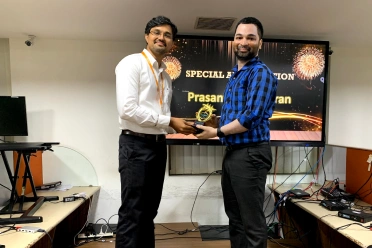 Prasanth Rajendran Special Recognition
