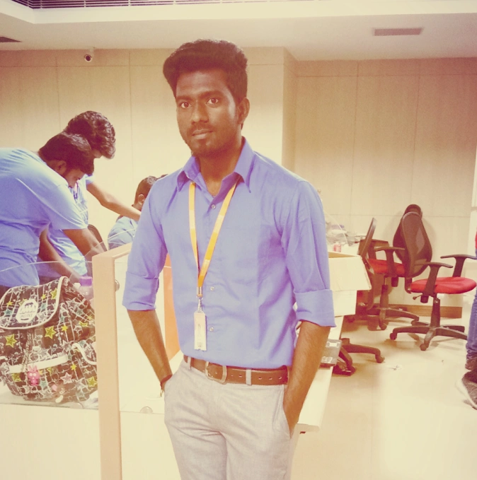 rajendran murugan in syncfusion office