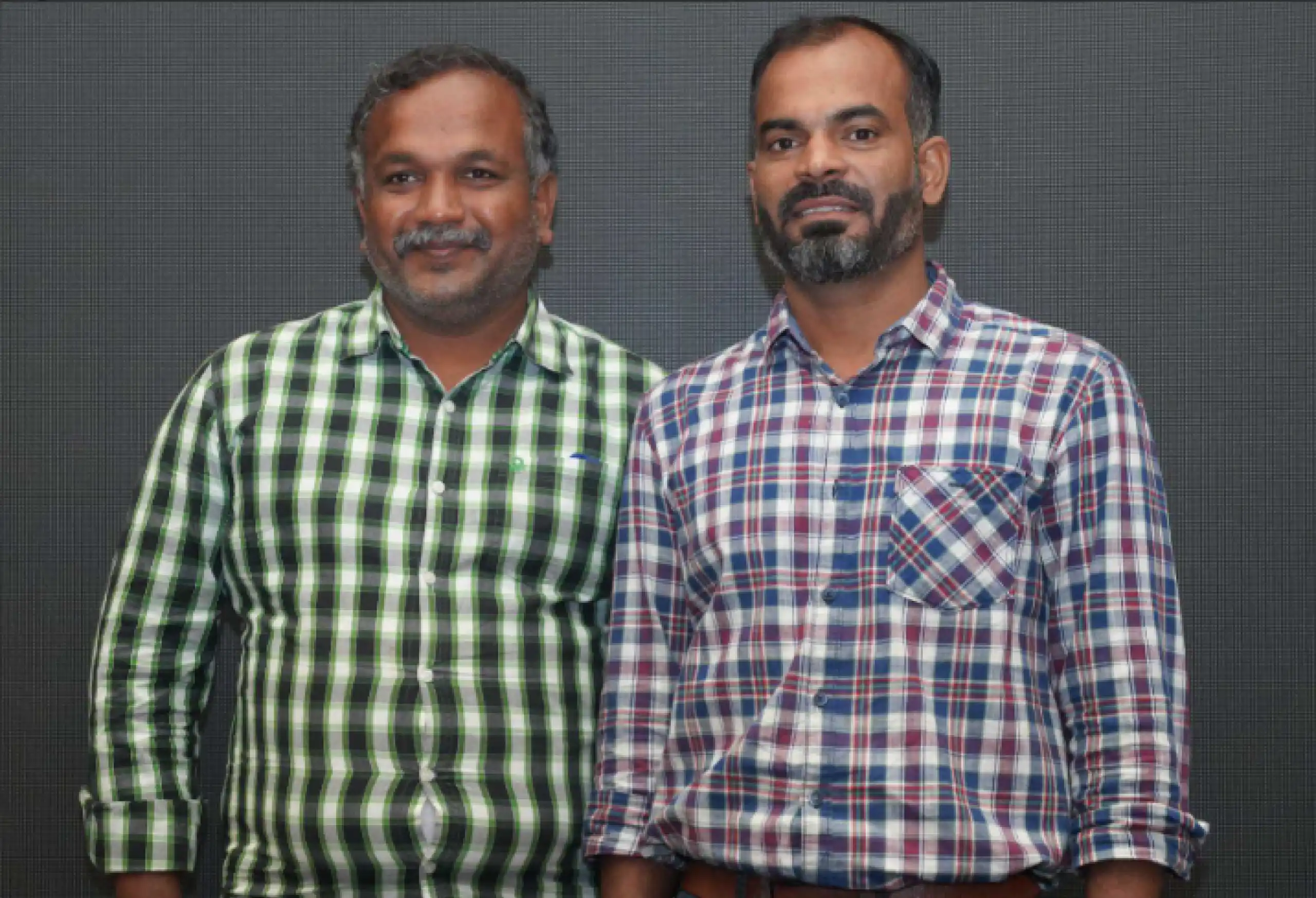 Rajendran Rathinam with Colleague