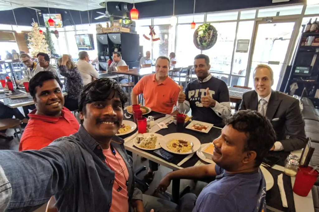 Rajendran SP Outing with Friends