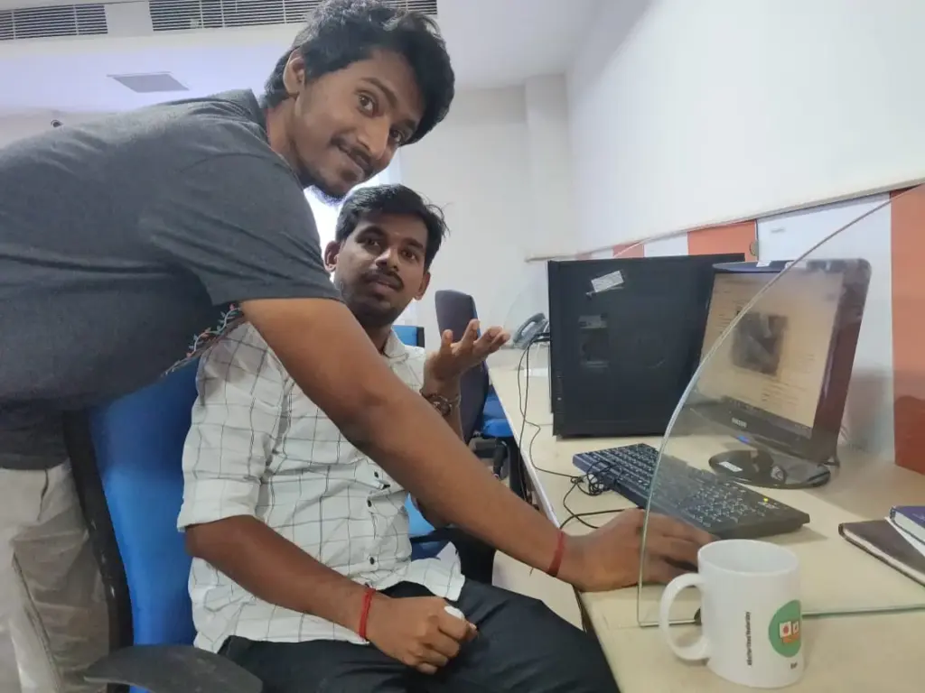 Ramaraj Marimuthu During Code Review