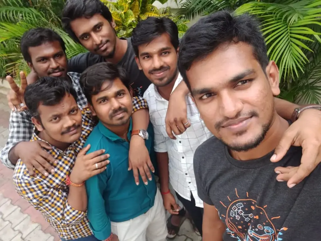Ramaraj Marimuthu with Office Mates