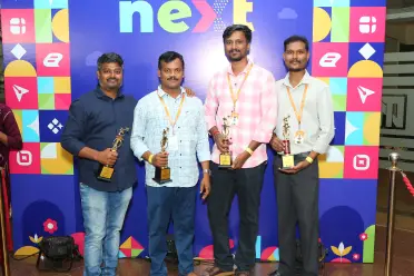 Ramaraj Marimuthu Team at NEXT Event Stage