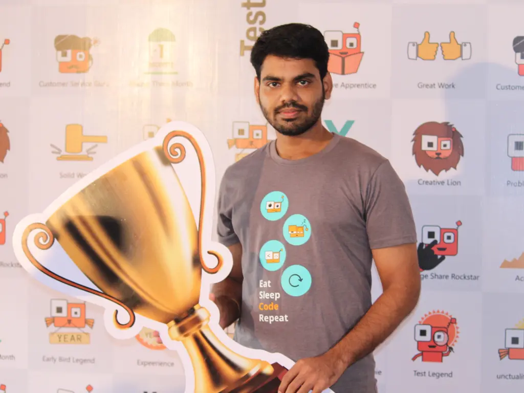 Ramesh Thangaraj Hackathon Achievement
