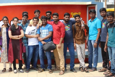 Ramesh Thangaraj With Friends At Event