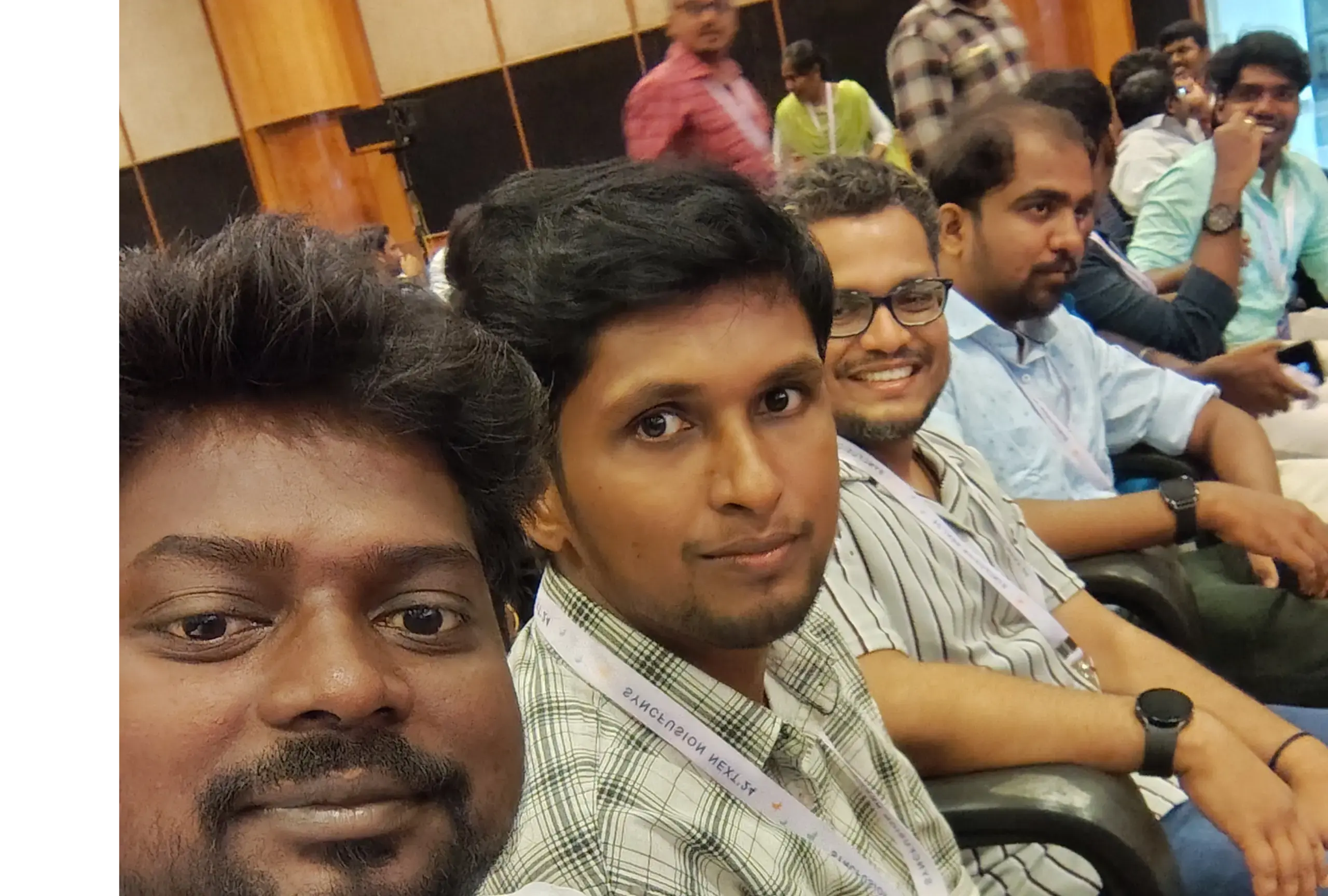 Ranjith Maniarasu Friends Selfie