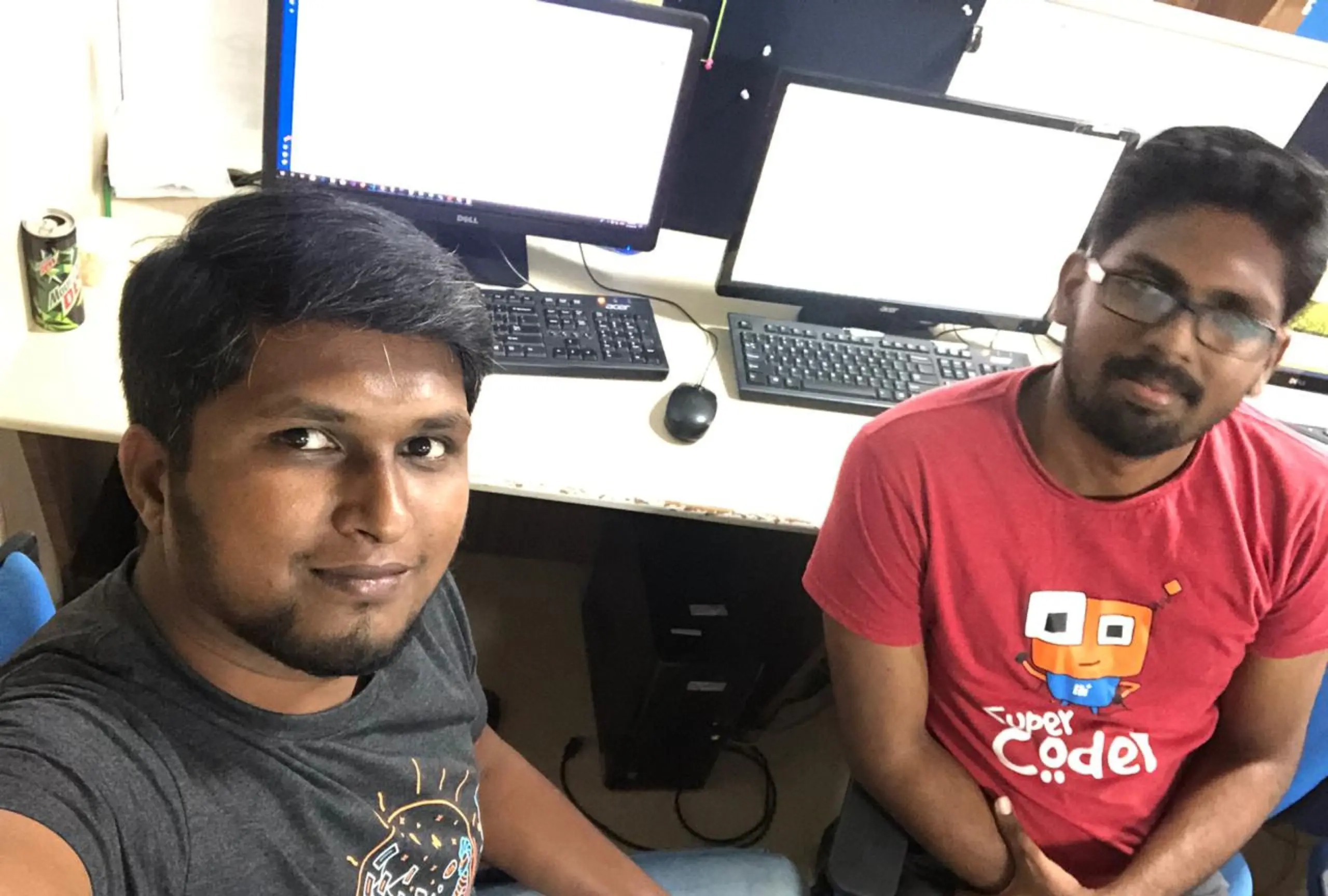 Ranjith Maniarasu Teammates Selfie