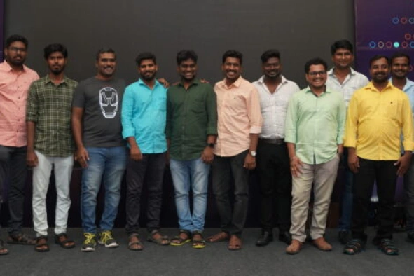 Ravi Kumar Gurunathan with team members
