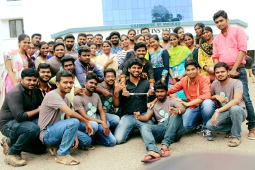 Renuka Nagapooshnam With Friends At Gathering