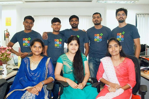 Renuka Nagapooshnam With Team Members