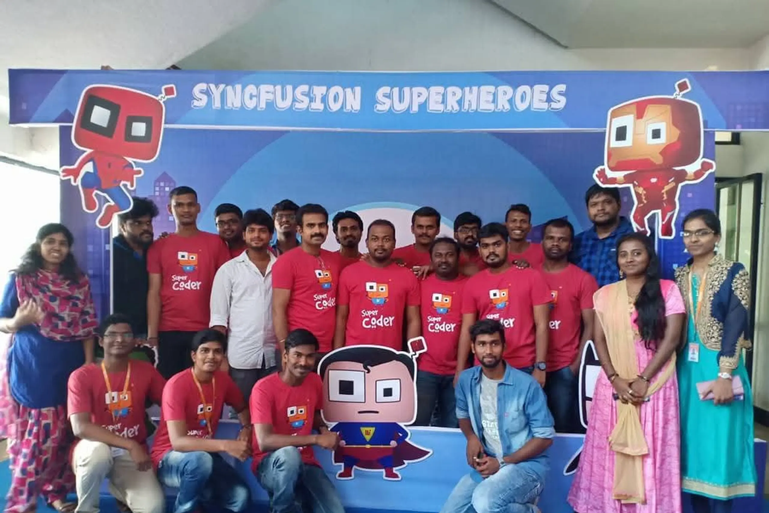 Sarathkumar Venkatesan Team at Syncfusion Superheroes