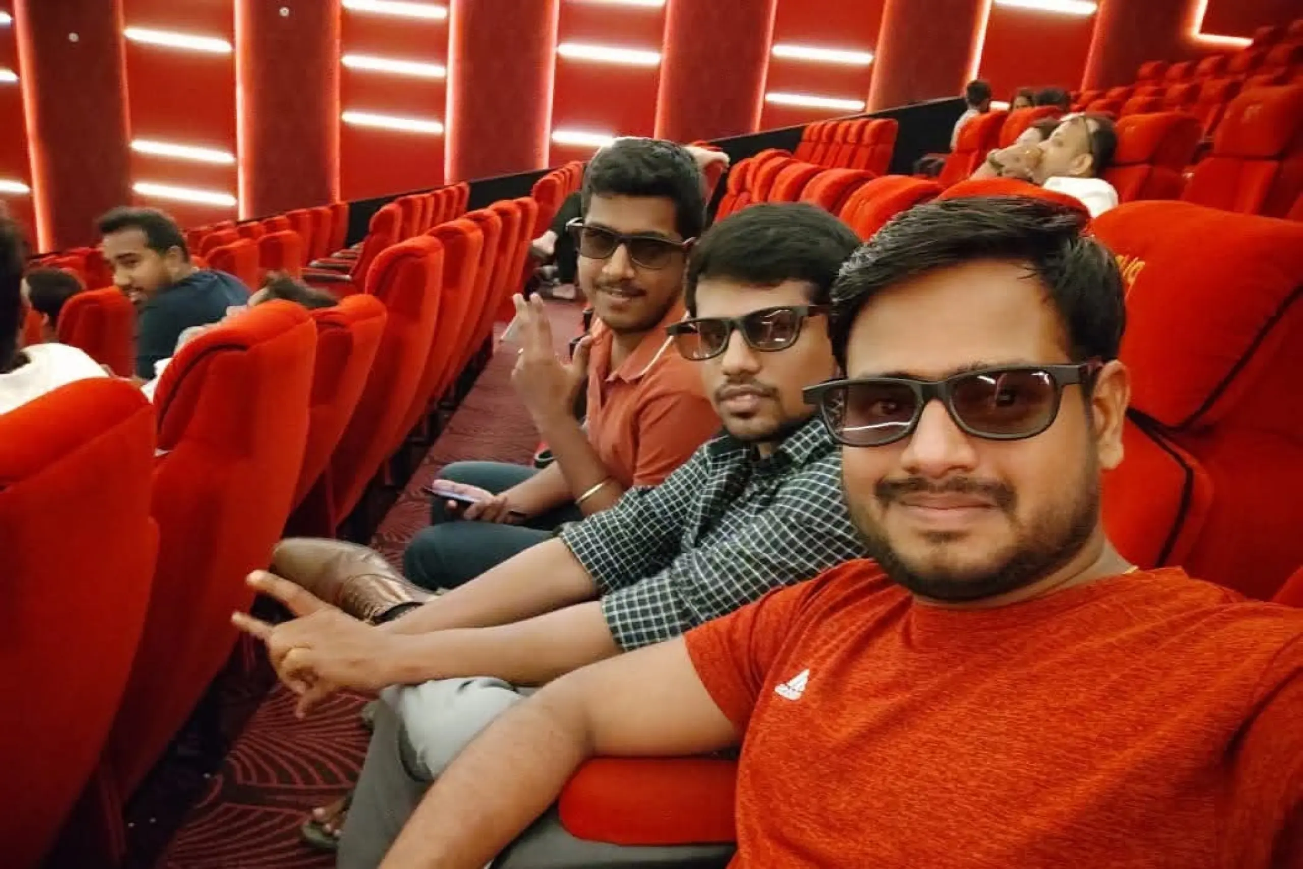 Sarathkumar Venkatesan with Colleagues Outing