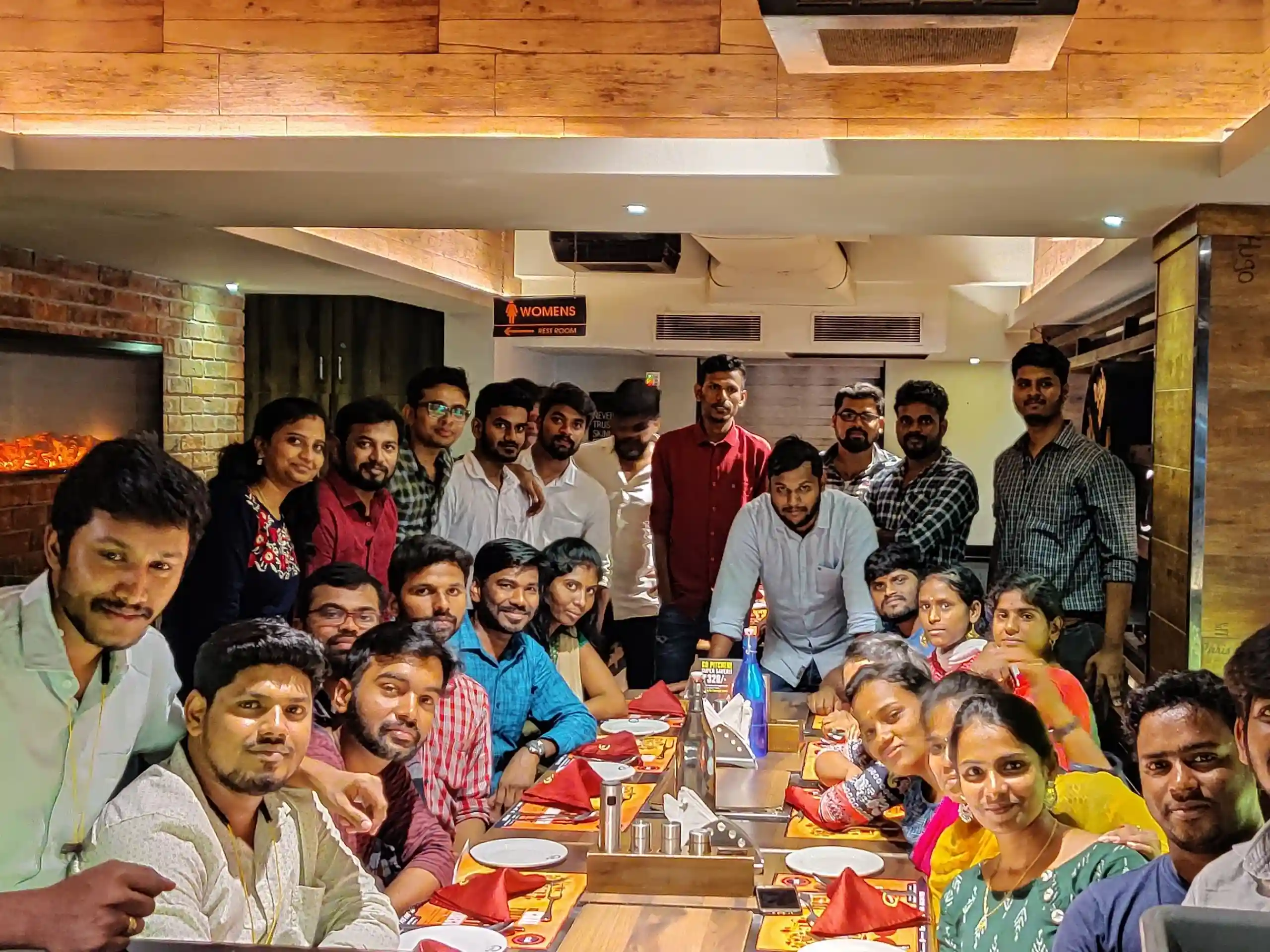 Saravanan Thirunavukkarasu Lunch with Colleagues