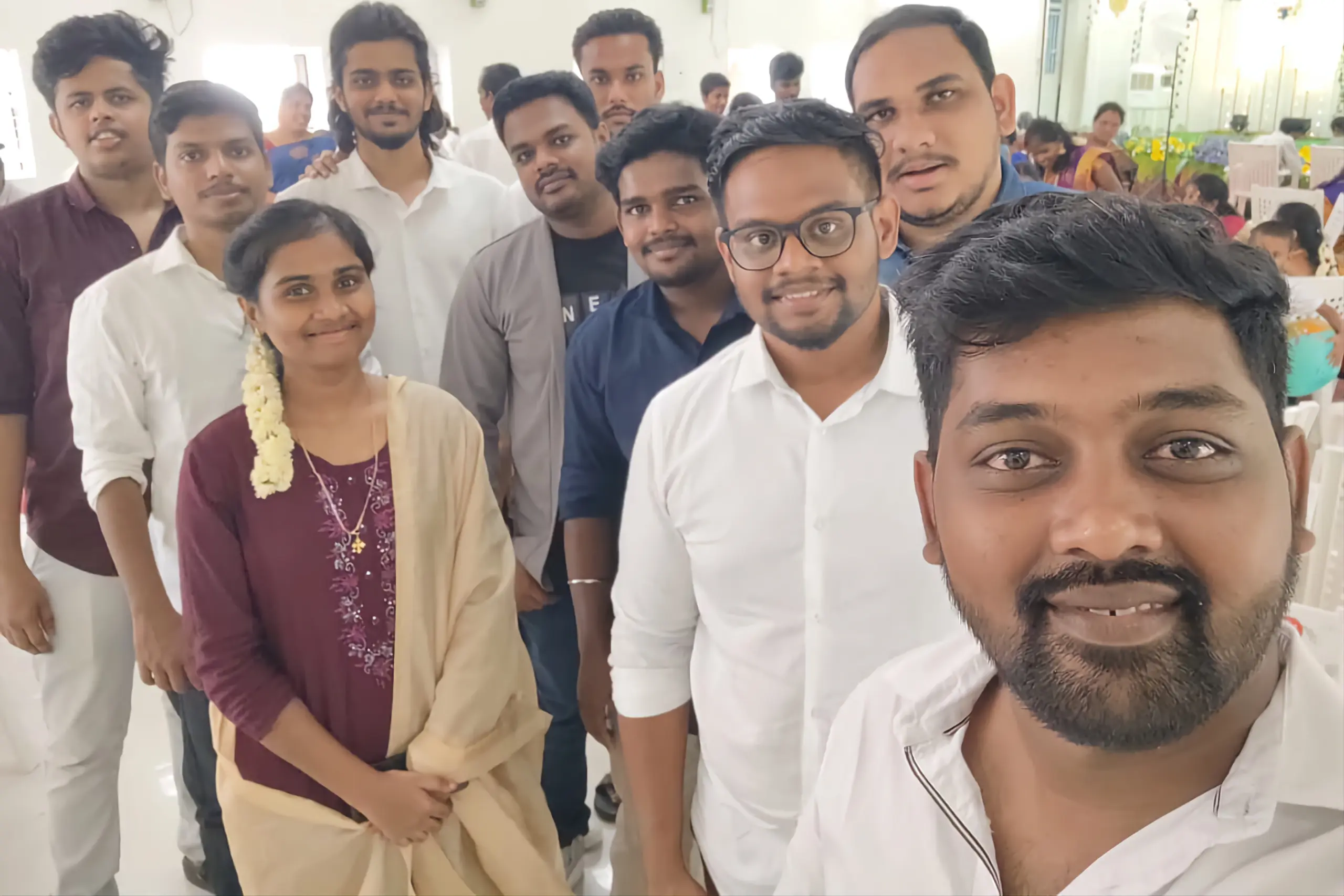 Sastha Prathap Selvam Friends Selfie
