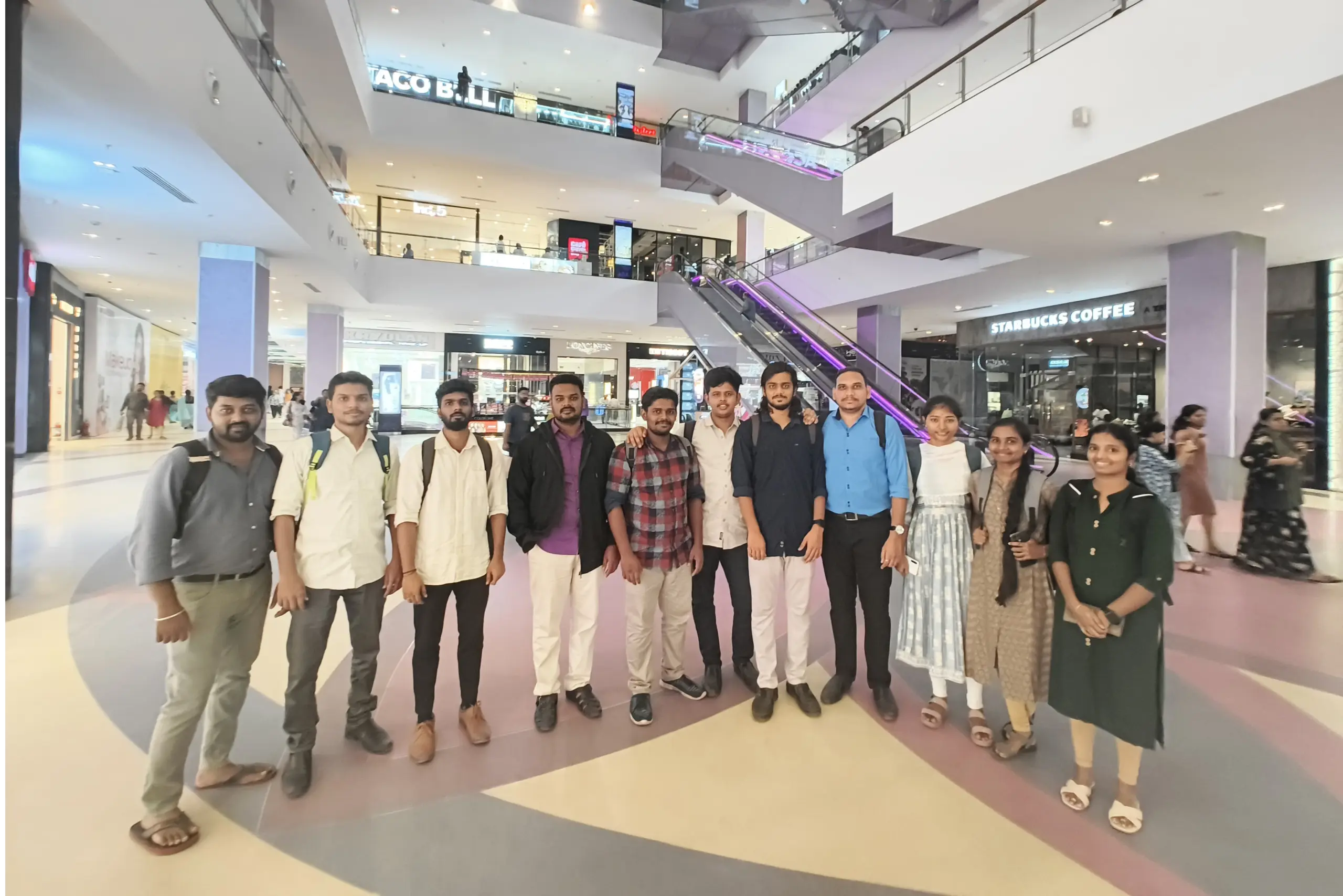 Sastha Prathap Selvam Team at Shopping Mall