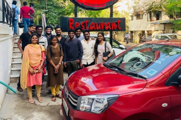 Senthilkumar with car