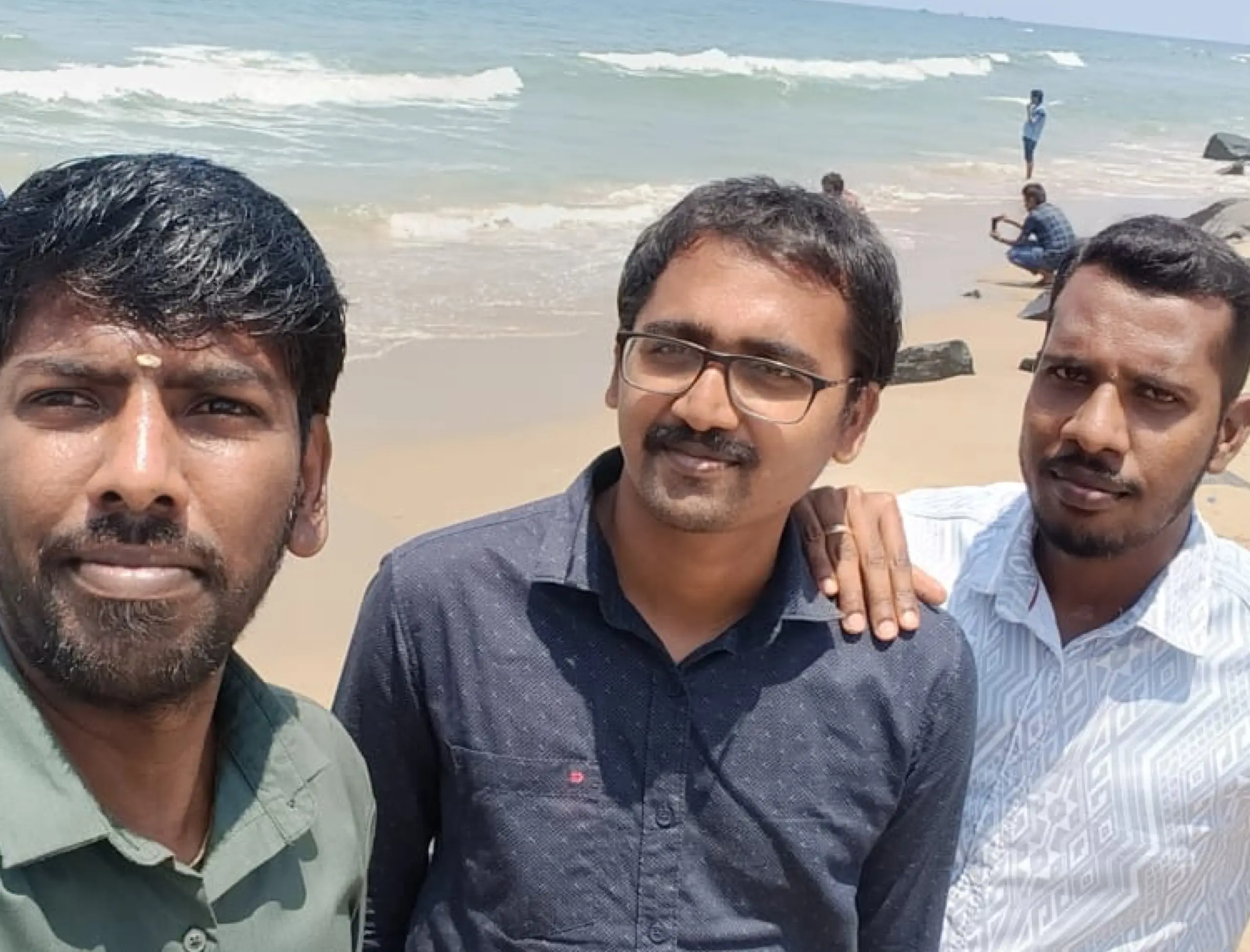 Shyam Govindaraj with Colleagues