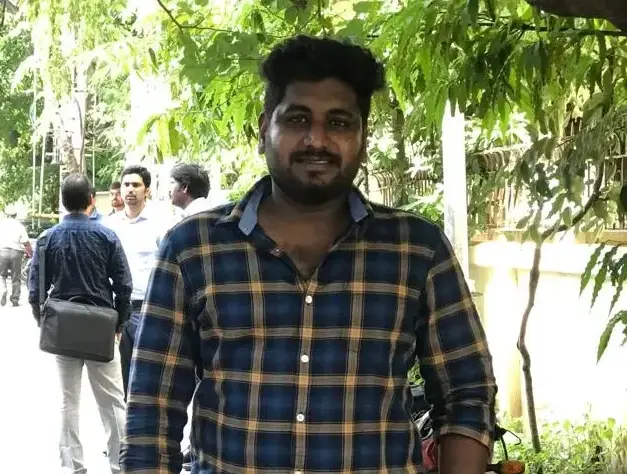 Silambarasan Ilango Standing Outside