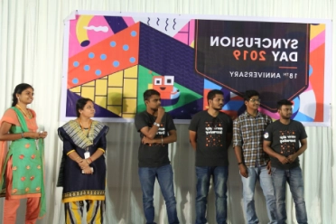Sowmiya Venkatesan During Hackathon Presentation