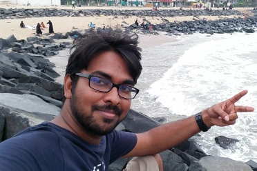 Srinivasan Ranganathan Beachside Visit