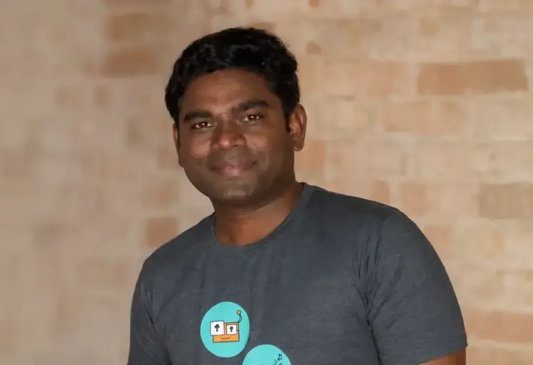 Sumankumar Gopalakrishnan at Brick Wall Background