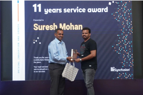 Suresh Mohan Service Award