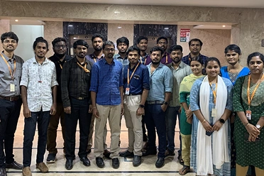 Suriya Murugan at lead edge training