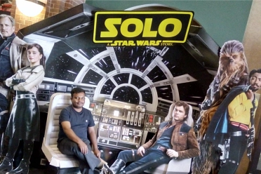 Suriyaprakasam Rajavel At Star Wars Exhibition