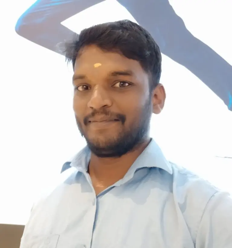 Thangavel Ellappan Formal Selfie Portrait